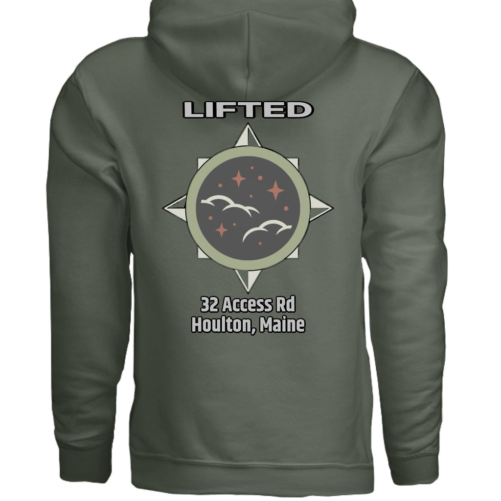 MILITARY GREEN - BACK